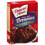 Duncan Hines Chewy Fudge Brownie Mix 19.95 oz. -3-Pack-