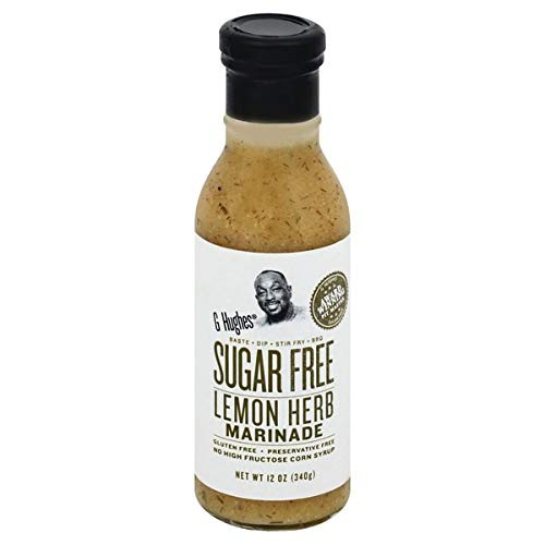 G Hughes Marinade Sf Lemon Herb - 12 oz -Pack of 3-