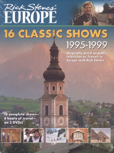 Rick Steves Europe DVD- 16 Classic Shows -1995-1999-