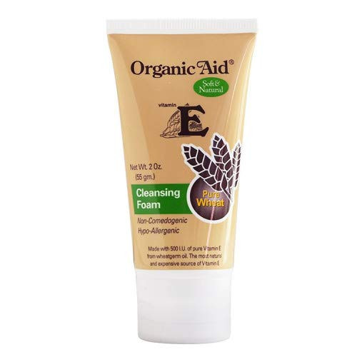 MG ORGANIC AID Vitamin E Cleanser Foam 2oz-55g- -A Gentle Cleanser That Leave Skin Fresh Soft and Smooth
