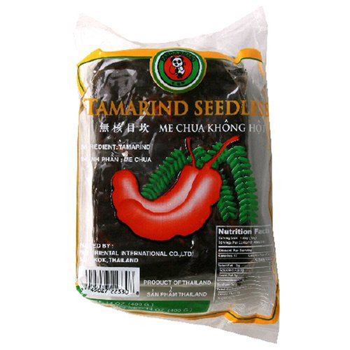 Thailand Tamarind seedless 14-Ounce Bag -Pack of 5-