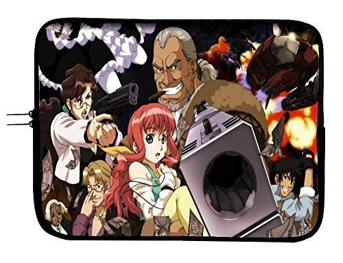 Brand3 Anime Coyote Ragtime Show Laptop Sleeve Bag Tablet Case 13 13.3" Computer Bag Case Sleeve Mouspad-Surface Laptop/Tablet Water Repel Cushioned Protector Case