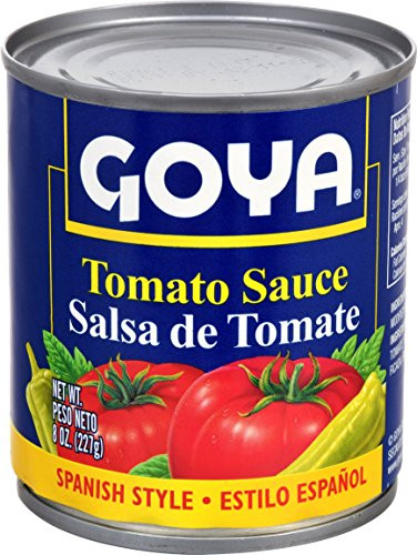 Goya Foods Tomato Sauce, Spanish Style, 8 Ounce -Pack of 48-