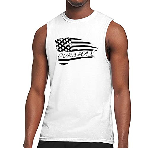 Xinshangshangmao Duramax Lb7 Tank Top Tanks Mens Classic Tank Tops White