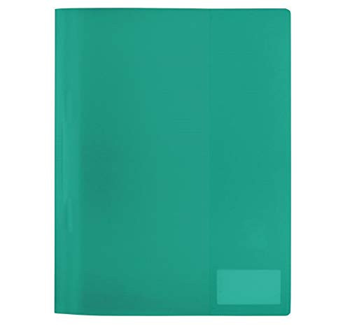 Herma File Folder A4 Dark Green Translucent Polypropylene Pack of 3 -19495-