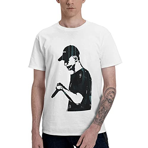 Nf Rapper T-Shirt Mens Short Sleeves Shirt Classic Graphic T-Shirts Crewneck Top White Nf Rapper T-Shirt Mens Short Sleeves Shirt Classic Graphic T-Shirts Crewneck Top White
