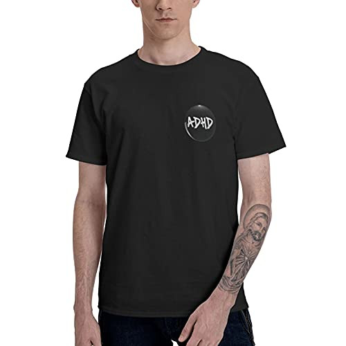 Joyner Lucas Logo T-Shirt Men Short Sleeves Shirt Classic Cute Tee Crewneck Top Black