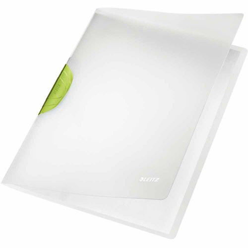 Leitz 41740059 A4 PP Color Clip Magic File - Dark Green