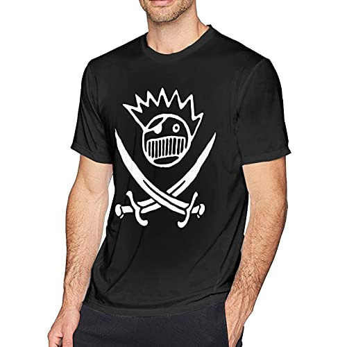 Ween Pirate Logo T Shirt Men Casual T Shirts Top Black