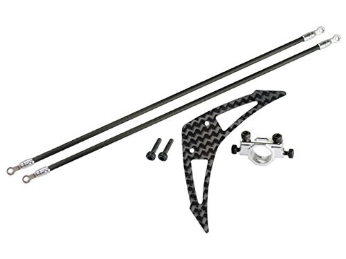 Microheli Aluminum/Carbon Fiber Tail Boom Support Mount Set - Blade 230S / 230S V2 / 250 CFX