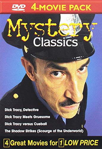 Mystery Classics Volume 2: Dick Tracy Detective, Dick Tracy Meets Gruesome, Dick Tracy vs. Cueball, The Shadow Strikes -Scourge of the Underworld-