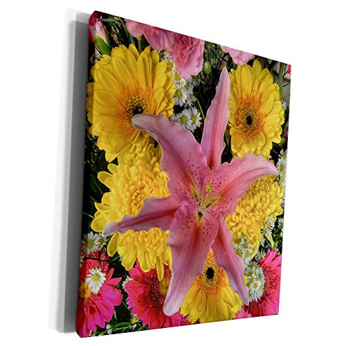 3dRose Danita Delimont - Jaynes Gallery - Markets - Thailand, Bangkok. Close-up of flowers on display at market. - Museum Grade Canvas Wrap -cw-188308-1-