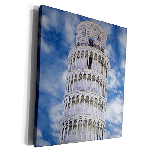 3dRose Danita Delimont - Jaynes Gallery - Towers - Italy, Pisa. View of top part of the Leaning Tower. - Museum Grade Canvas Wrap -cw-188493-1-