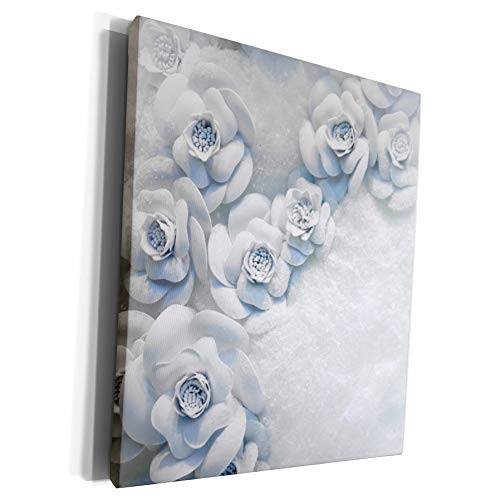 3dRose Danita Delimont - Flowers - Floral holiday window display, New York City, NY, USA. - Museum Grade Canvas Wrap -cw-259790-1-