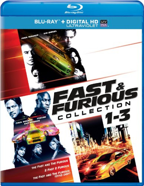 Fast and Furious Collection: 1-3 [Blu-ray- Fast and Furious Collection: 1-3 [Blu-ray-