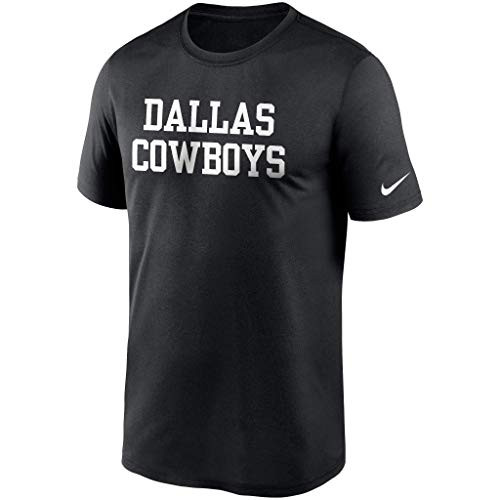 NFL Dallas Cowboys Mens Legend Tee, Black, X-Large