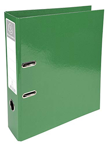 Exacompta 'Iderama' Lever Arch File, A4, 70 mm Spine - Dark Green