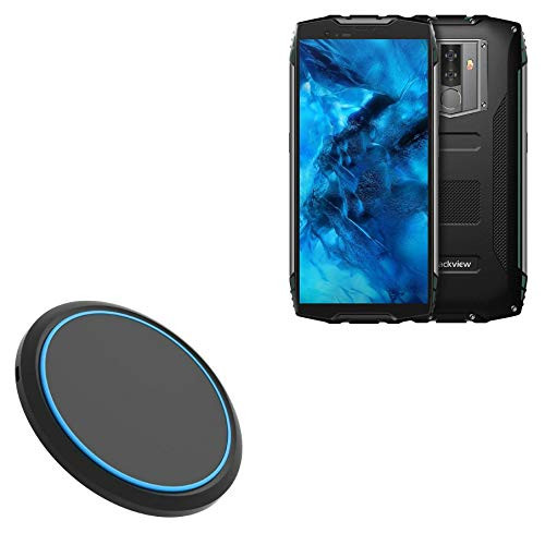 Charger for Blackview BV6800 Pro -Charger by BoxWave- - SwiftCharge PowerDisc Wireless Charger -15W- with Wireless Chargers That Require QC3.0 minicube, Qi Wireless 15W Circular Desktop Charger Charger for Blackview BV6800 Pro -Charger by BoxWave- - SwiftCharge PowerDisc Wireless Charger -15W- with Wireless Chargers That Require QC3.0 minicube, Qi Wireless 15W Circular Desktop Charger