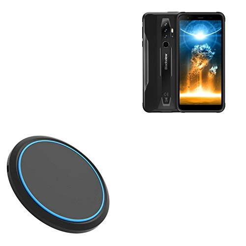 Charger for Blackview BV6300 Pro -Charger by BoxWave- - SwiftCharge PowerDisc Wireless Charger -15W- with Wireless Chargers That Require QC3.0 minicube, Qi Wireless 15W Circular Desktop Charger Charger for Blackview BV6300 Pro -Charger by BoxWave- - SwiftCharge PowerDisc Wireless Charger -15W- with Wireless Chargers That Require QC3.0 minicube, Qi Wireless 15W Circular Desktop Charger