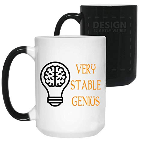 TINAMIT Very Stable Genius Color Changing Coffee, Mug