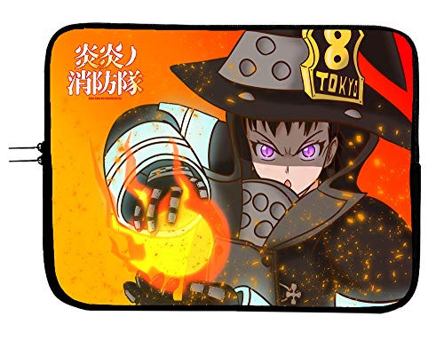 Fire Force Anime Laptop Sleeve Bag 15 Inch Laptop Case Mousepad Surface Anime Computer Bag Laptop/Tablet Water Repellent Neoprene Cushioned Case Fire Force Anime Laptop Sleeve Bag 15 Inch Laptop Case Mousepad Surface Anime Computer Bag Laptop/Tablet Water Repellent Neoprene Cushioned Case