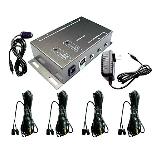 IR Repeater?IR Remote Control Extender?Infrared Repeater System (4 Dual Head ir emitter)