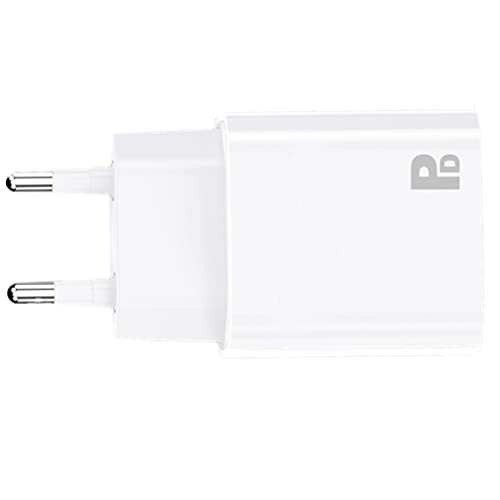 APZOELEC USB Wall Charger,18W Dual Port Wall Charger,Durable USB C Charger PD Fast Charger Block Wall Charger Adapter