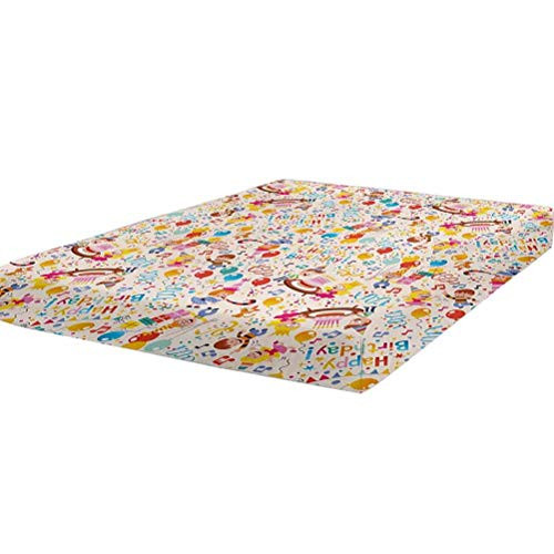 LCGGDB Kids Birthday Fitted Sheet Twin Size,Children Celebration Theme Balloons Delicious Cakes on Pink Color Backdrop Soft Decorative Fabric Bedding All-Round Elastic Pocket,Multicolor LCGGDB Kids Birthday Fitted Sheet Twin Size,Children Celebration Theme Balloons Delicious Cakes on Pink Color Backdrop Soft Decorative Fabric Bedding All-Round Elastic Pocket,Multicolor