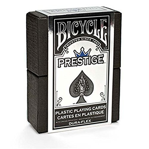 Bicycle Prestige Dura-Flex Playing Cards (Colors May Vary) (2-Pack)