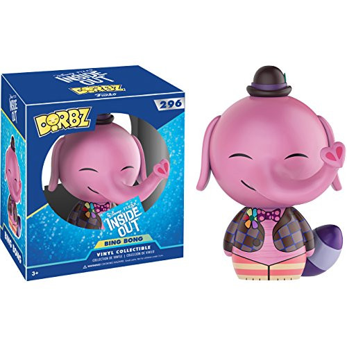 Funko Bing Bong Dorbz x Inside Out Vinyl Figure + 1 Free Classic Disney Trading Card Bundle (12403)