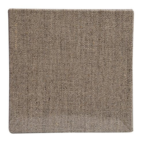 PEBEO 10 x 10 cm Natural Linen Canvas Boards, Pack of 10