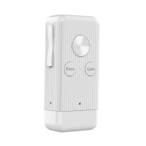 Bluetooth Receiver  and  transmiter Nice Audio Transmitter Receiver Wireless Noise Cancelling TF Card AUX Home Stereo Adapter White