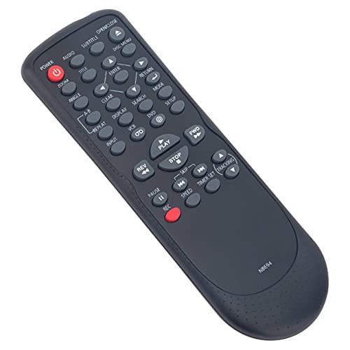 NB694UH NB694 Replacement DVD VCR Combo Remote Control fit for Sanyo Player FWDV225F sub for FUNAI DV220FX5 DVD Player