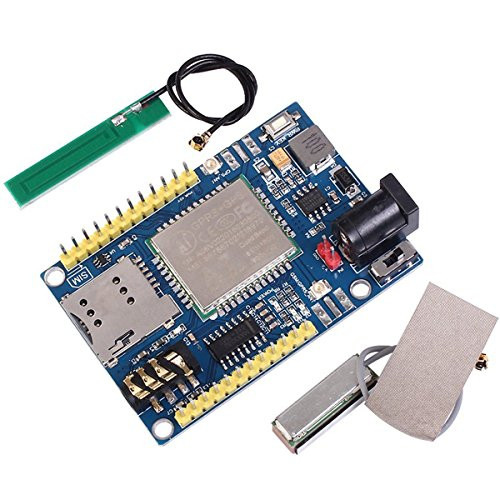 MakerFocus A7 GSM GPRS GPS Module 3 in 1 Module Quad Band GSM/GPRS IPEX Antenna DC 5-9V Support Voice Short Message for Arduino STM32 51 Microcontroller MCU