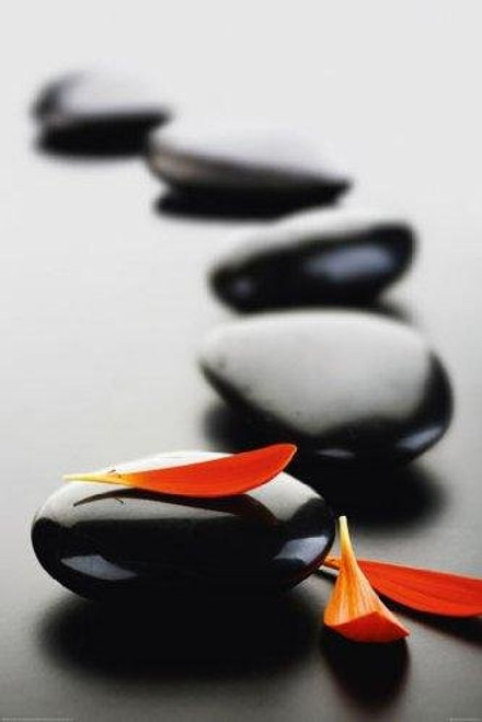 Posterjacks UK Zen Stones Red PAPER POSTER measures 36 x 24 inches -91.5 x 61cm- Posterjacks UK Zen Stones Red PAPER POSTER measures 36 x 24 inches -91.5 x 61cm-
