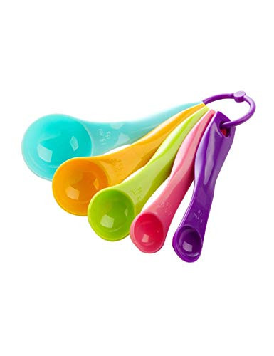 Kitchenware Baking Tools Scale Measuring Spoon Plastic Measuring Spoon 5-piece Set Seasoning Scale Combination Spoon