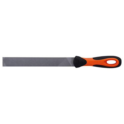Bahco Flat conical Handle Hand File 1-100-08-2-2, Gray