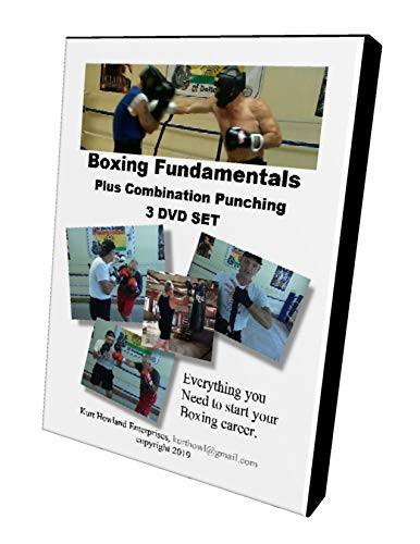 KHE Learn How to Box, 3 DVD Instructional Set, Includes Combination Punching, and Boxing Basics, Also Good for MMA