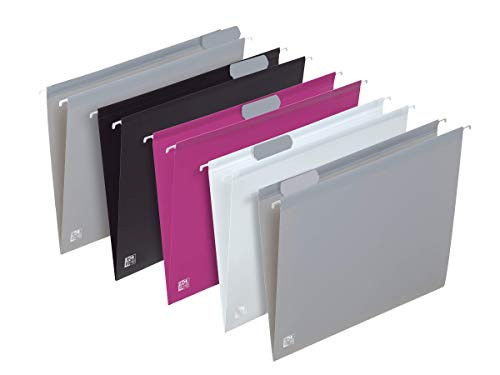 Trendy Elba Suspension Files for Drawers Pack of 5 Assorted Colours