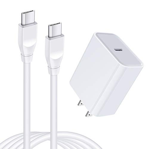 USB C Wall Charger Block Plug PD Fast Charger for Samsung Galaxy Note 20 Ultra 10 9,S21 Ultra Plus S20 FE S10 S9 S8 A10e A20 A50,Moto G10 G8 G7,Google Pixel 5 4a 3,Power Adapter with Type C Cable