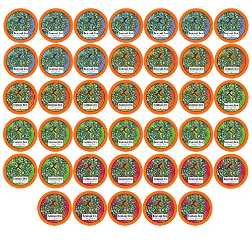 Bonsai Tea Co. Variety Pack, Compatible with 2.0 Keurig K-Cup Brewers, 40 Count