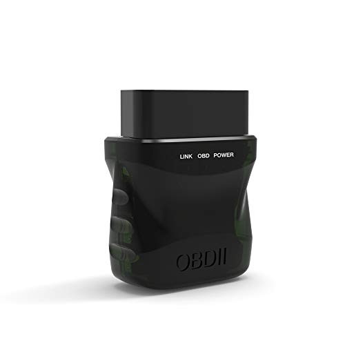 OBD2 Bluetooth 4.0 Diagnostic Scanner Code Reader for iPhone iOS Android iPad PC, Car Auto OBD II Diagnostic Scan Tool for Check Engine Lights, Stable  and  Fast