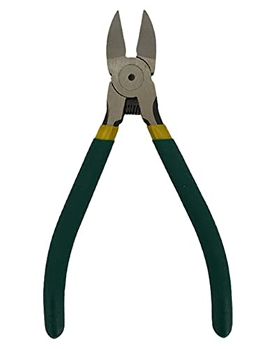 Precision Side Cutter 6 inch Diagonal Cutter Pliers- Wire Cutter Side-Cutting Pliers with Longer Flush Cutting Edge, Cutters for Cables, Wires, Zip Ties and More