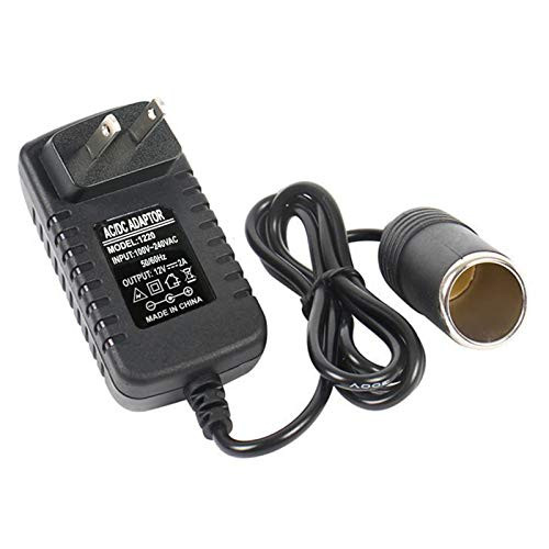 FAMKIT 2A Car Power Inverters, Power Inverters AC Mains 240V to 12V DC Car Converter Cigarette Lighter Socket Car Converter Socket Voltage Converter Power Adapter US Plug