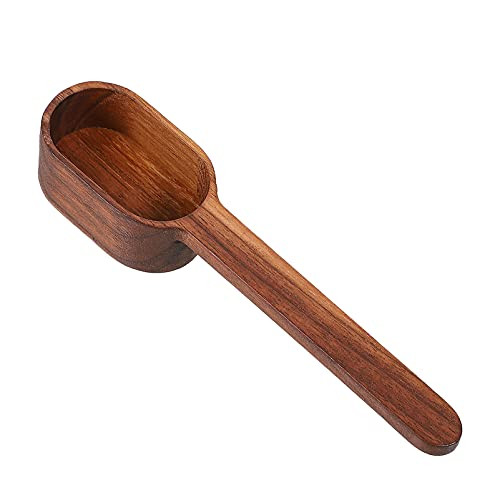 HEMOTON Wood Coffee Scoop Long Handle Coffee Scoop Wooden Measuring Spoon Black Walnut Coffee Spoon Wooden Tablespoon Measuring for Coffee Beans Tea HEMOTON Wood Coffee Scoop Long Handle Coffee Scoop Wooden Measuring Spoon Black Walnut Coffee Spoon Wooden Tablespoon Measuring for Coffee Beans Tea