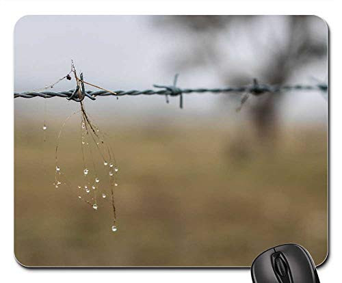 Mouse Pad - Barbed Wire Dangerous Scary Sharp Danger Wire