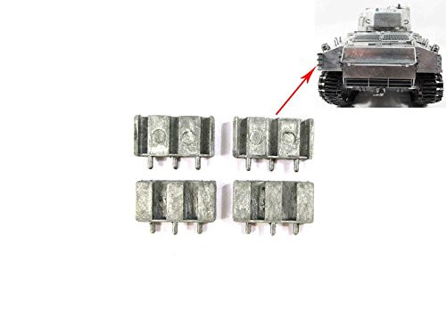 Mato Rear Metal Spare Tracks Holders for 1:16 Mato 1230 USA Sherman M4A3-75- W RC Tank