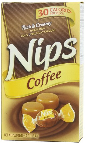 Nestle Pearsons Coffee Nips Box, 4-Ounce (Pack of 12)