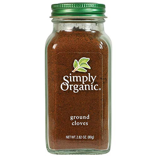 Simply Organic Ground Cloves, Certified Organic | 2.82 oz | Syzygium aromaticum -L.- Merr.  and  L.M. Perry