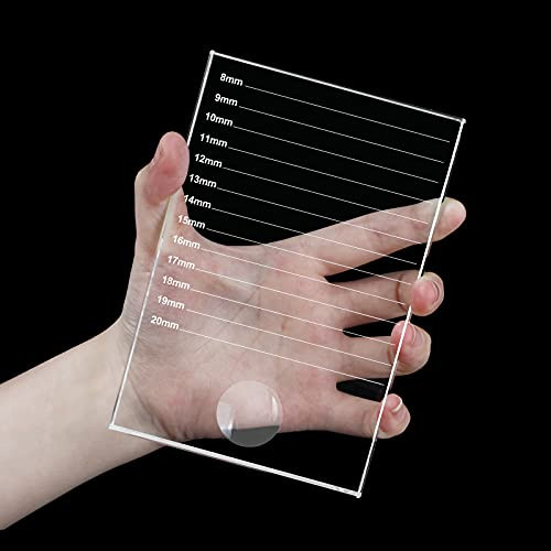 Molain Lash Holder Crystal Pallet, Eyelash Extension Pallet, Bigger Size Glass lash trays, Lashes False Lash Strip Adhesive Glue Holder for Eyelash Extensions?5.9 x 3.94 x 0.31 inch? Molain Lash Holder Crystal Pallet, Eyelash Extension Pallet, Bigger Size Glass lash trays, Lashes False Lash Strip Adhesive Glue Holder for Eyelash Extensions?5.9 x 3.94 x 0.31 inch?